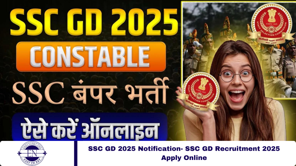 SSC GD 2025 Notification