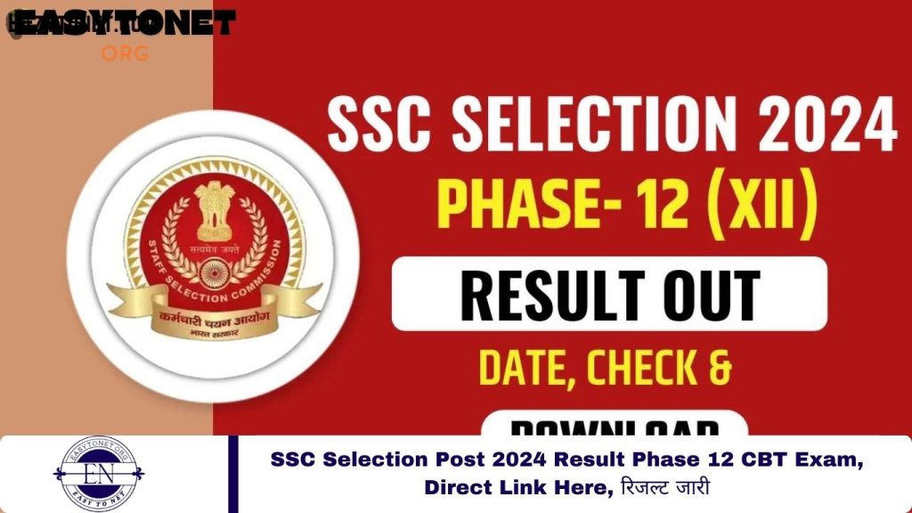 SSC Selection Post 2024