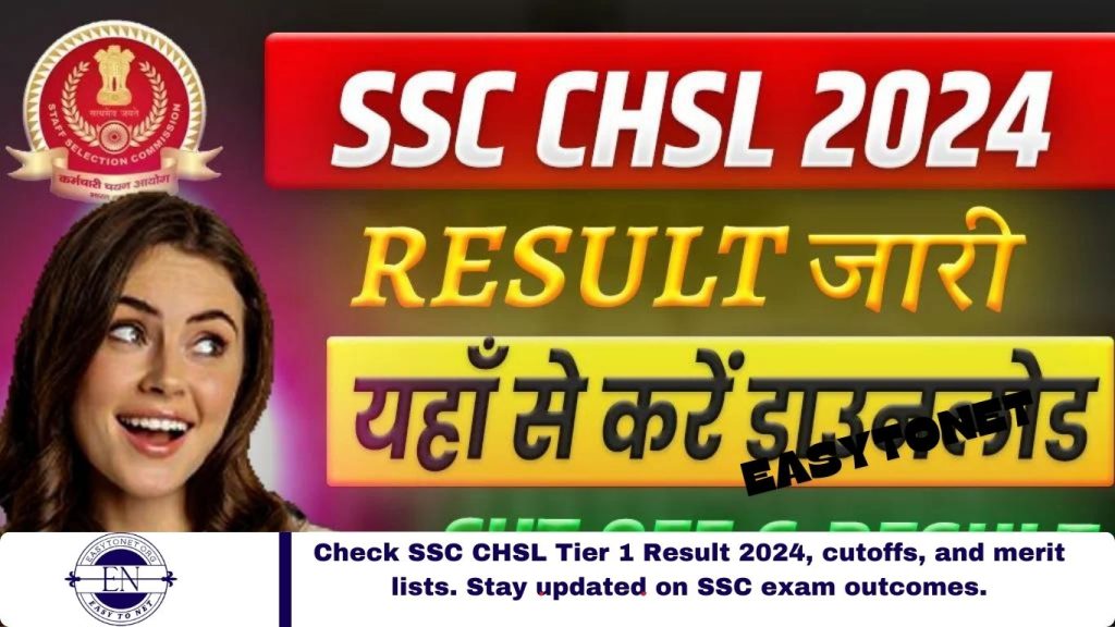 Check SSC CHSL Tier 1 Result 2024