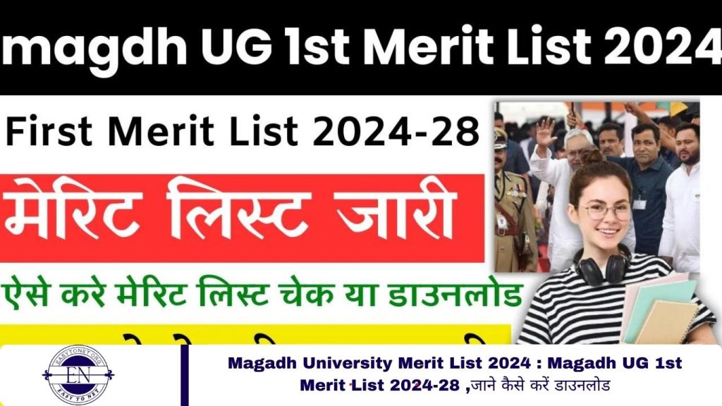 Magadh University Merit List 2024