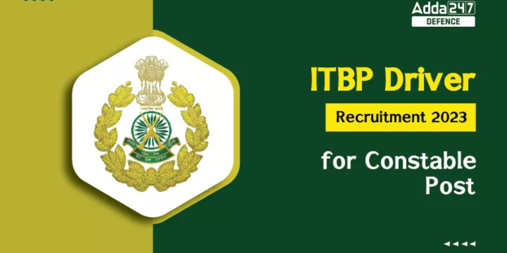ITBP Driver Recruitment